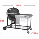 גריל SUMMIT KAMADO S6 בקוטר 61 מ